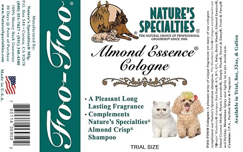 Miniatura 9 de Nature's Specialties Plum - Colonia sedosa para perros para mascotas, elección natural para peluqueros profesionales, perfume listo para usar,