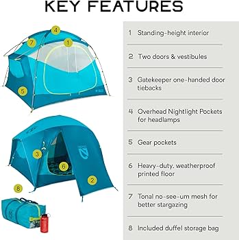 Amazon.co.jp: ニーモ NEMO オーロラハイライズ 4P NM-ARH-4P