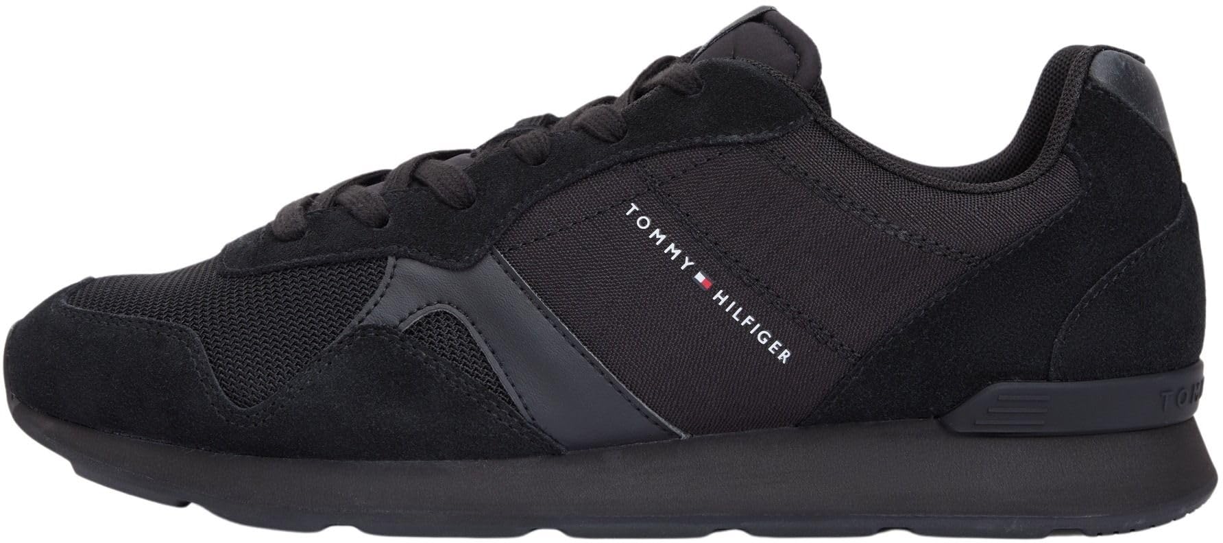 Tommy Hilfiger Men's Maxlite Mix FM0FM05830 Low Top, Black (Black), 9