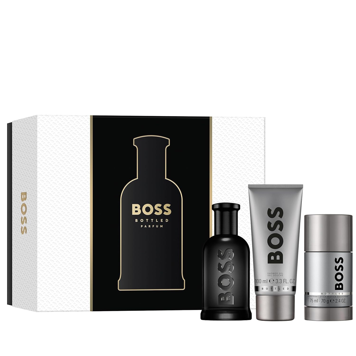 Hugo Boss Bottled Parfum Fragrance.Sets (Multi) 100 ML + 75 ML + 100 ML