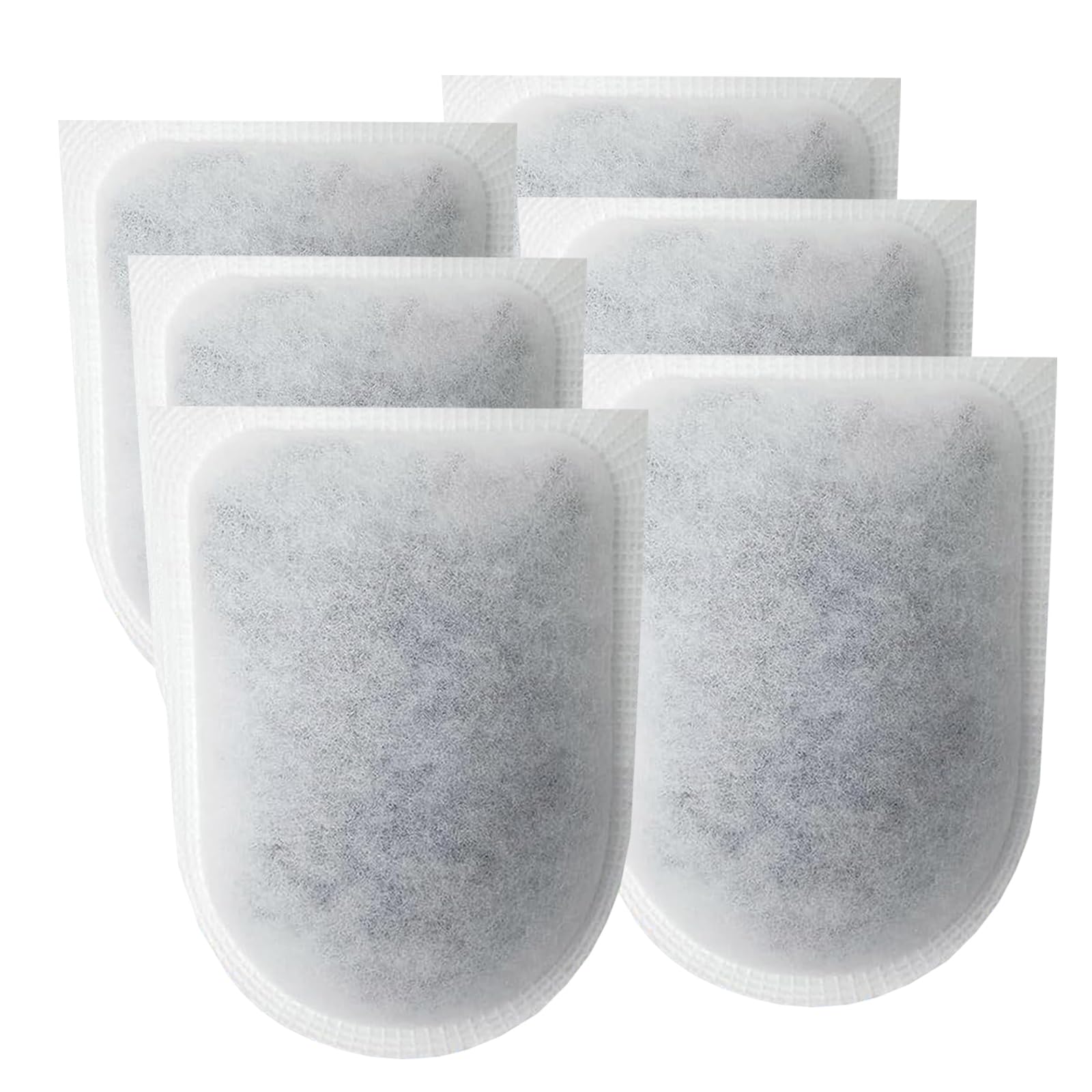 Gipnva 6 Packs Carbon Filter Cartridges for Fresh Saltwater Tanks,Compatible forTetra Easycrystal600 FilterBox Fish Tank Filters,Fish Tank Filter Cartridges