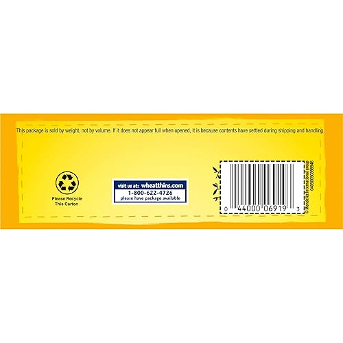 Miniatura 18 de Wheat Thins Galletas de trigo integral de grano entero reducido en grasa, tamaño familiar, 12.5 onzas