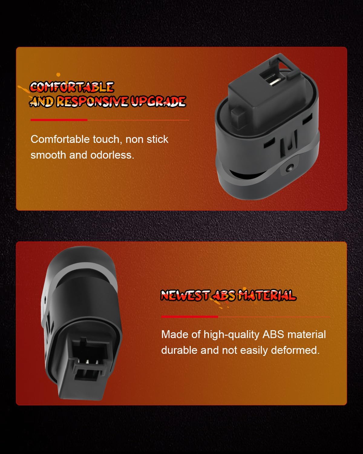 OE 15823977 Door Lock Switch Compatible with 2009-2010 for Chevy Malibu Front Driver Side 2008 for Chevy Malibu New Body Style Front Driver Side