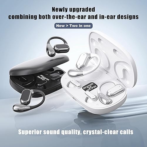 Miniatura 2 de TWS - Auriculares inalámbricos Bluetooth que incluyen auriculares abiertos e intrauditivos, mini auriculares True Touch, llamadas de voz y soporte