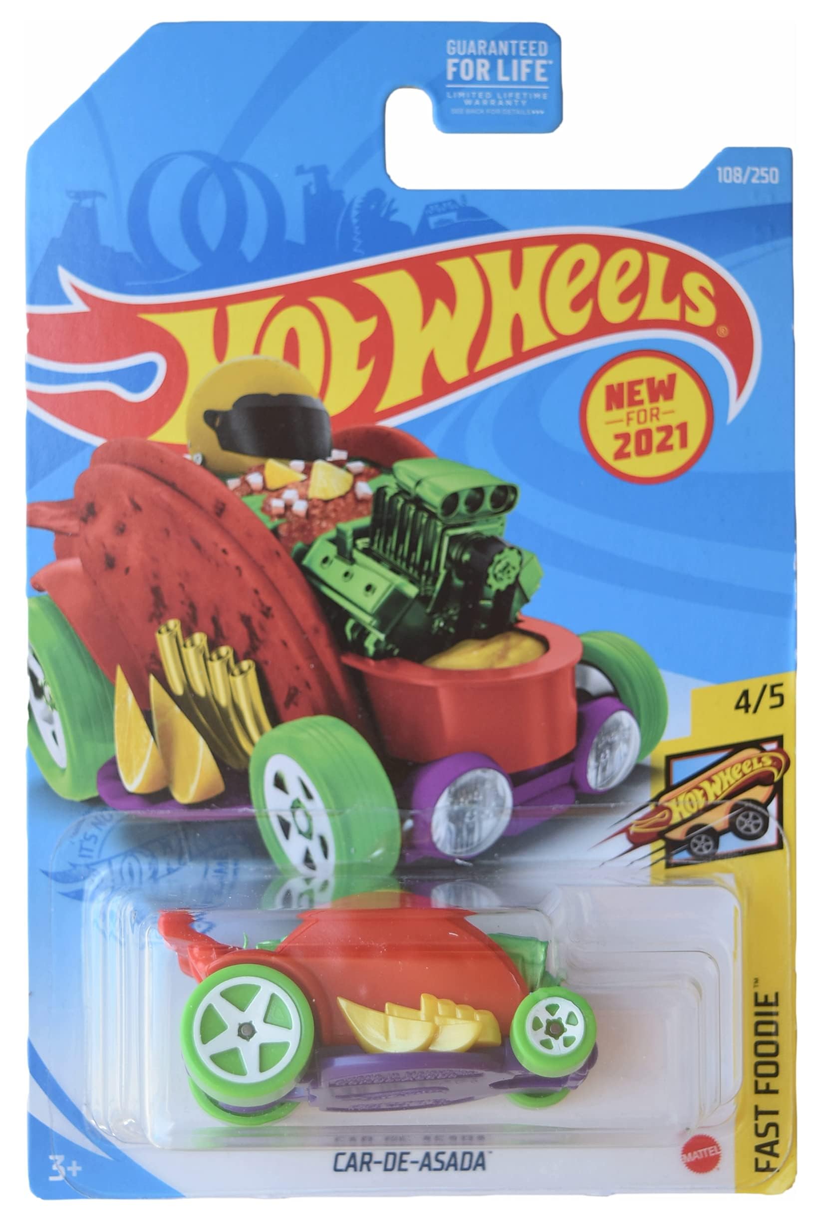 Hot WheelsCar De Asada, Fast Foodie 4/5