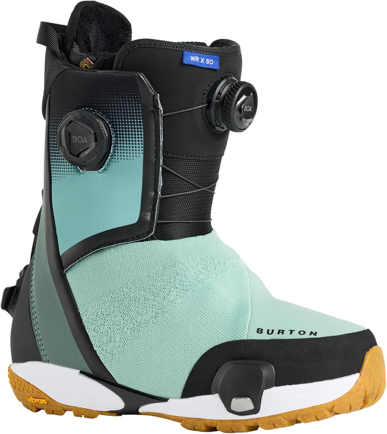 Burton Women's Waverange X Step On Snowboard Boots, Size 9, Sage Green