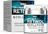 Retinol Cream for Face with Collagen and Hyaluronic Acid, Hydrating Face Lotion, Rapid Wrinkle Repair, Anti Aging Facial Moisturizer Day and Night for Women and Men 50ml