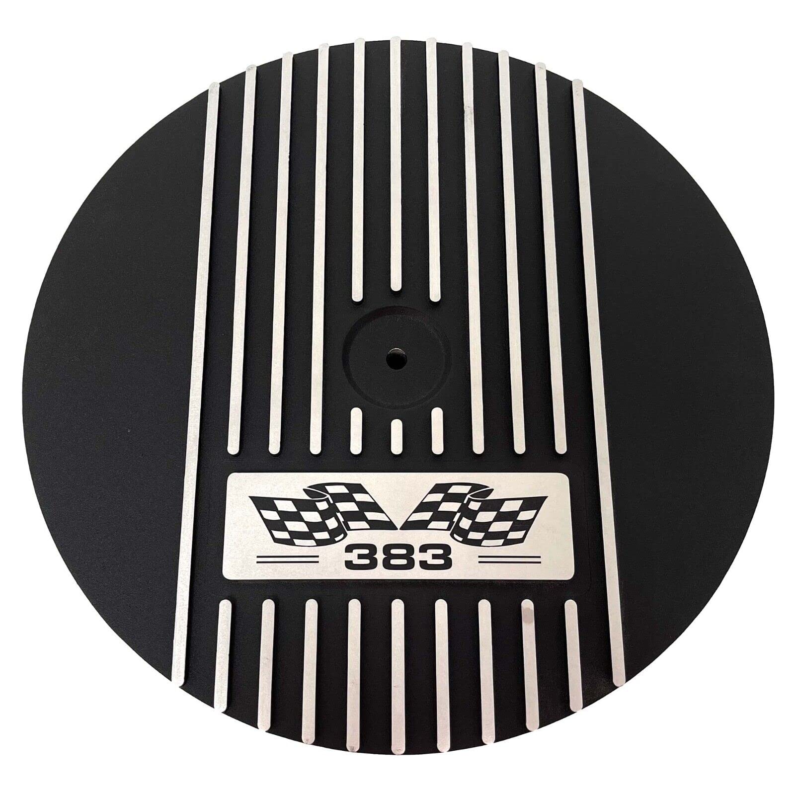 Small Block 383-14” Round Air Cleaner Kit - Black