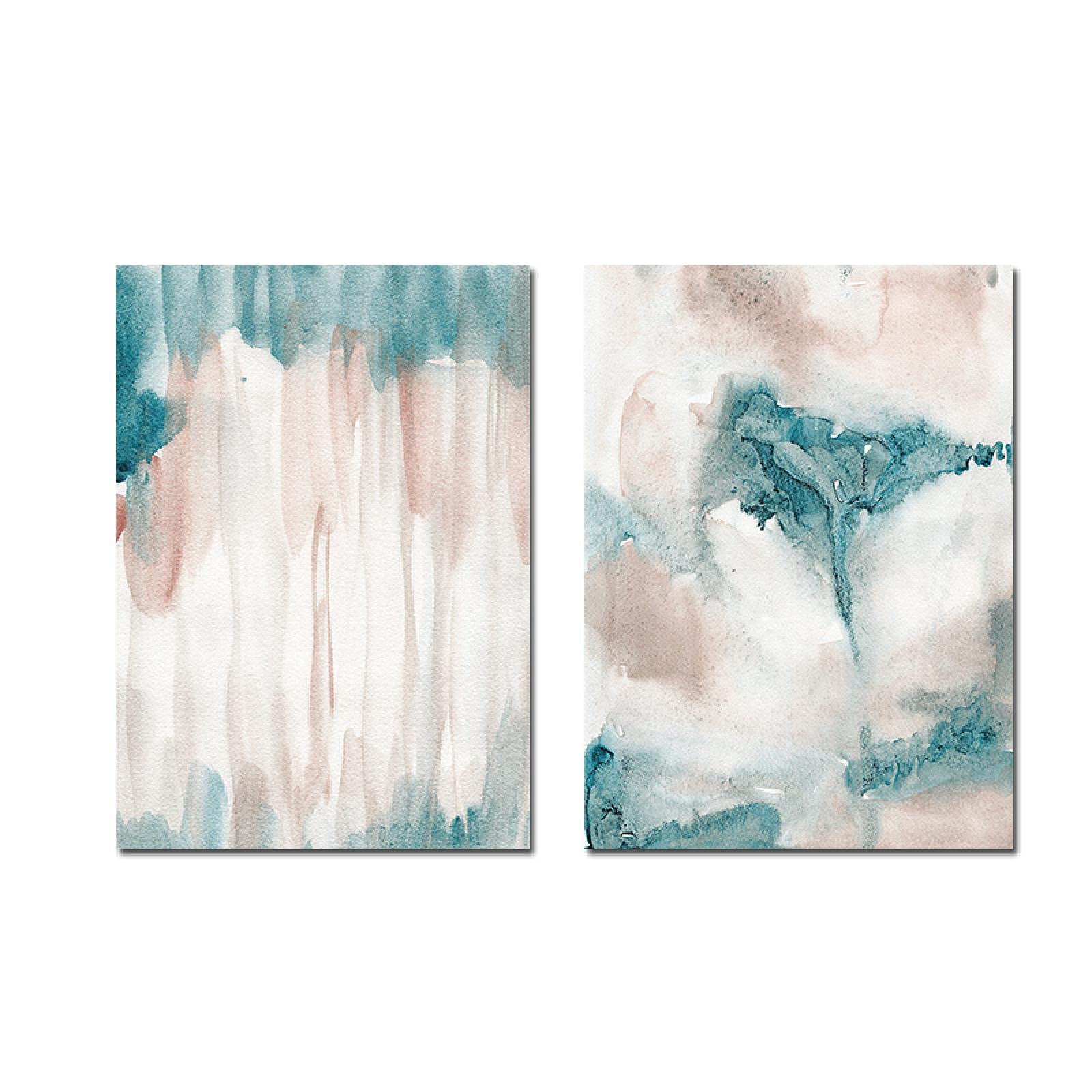 Impression sur toile abstraite premium au style moderne nordique 60x90
