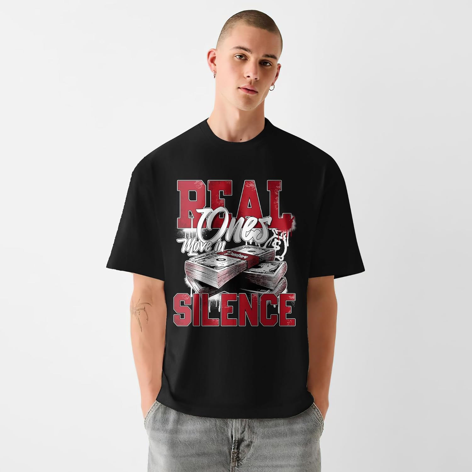 Dunkare Shirt to Match Bred Velvet 11s - 11 Bred Velvet Graphic Tees, Dislike Us Graphic Y2K Tops, Streetwear for Women White