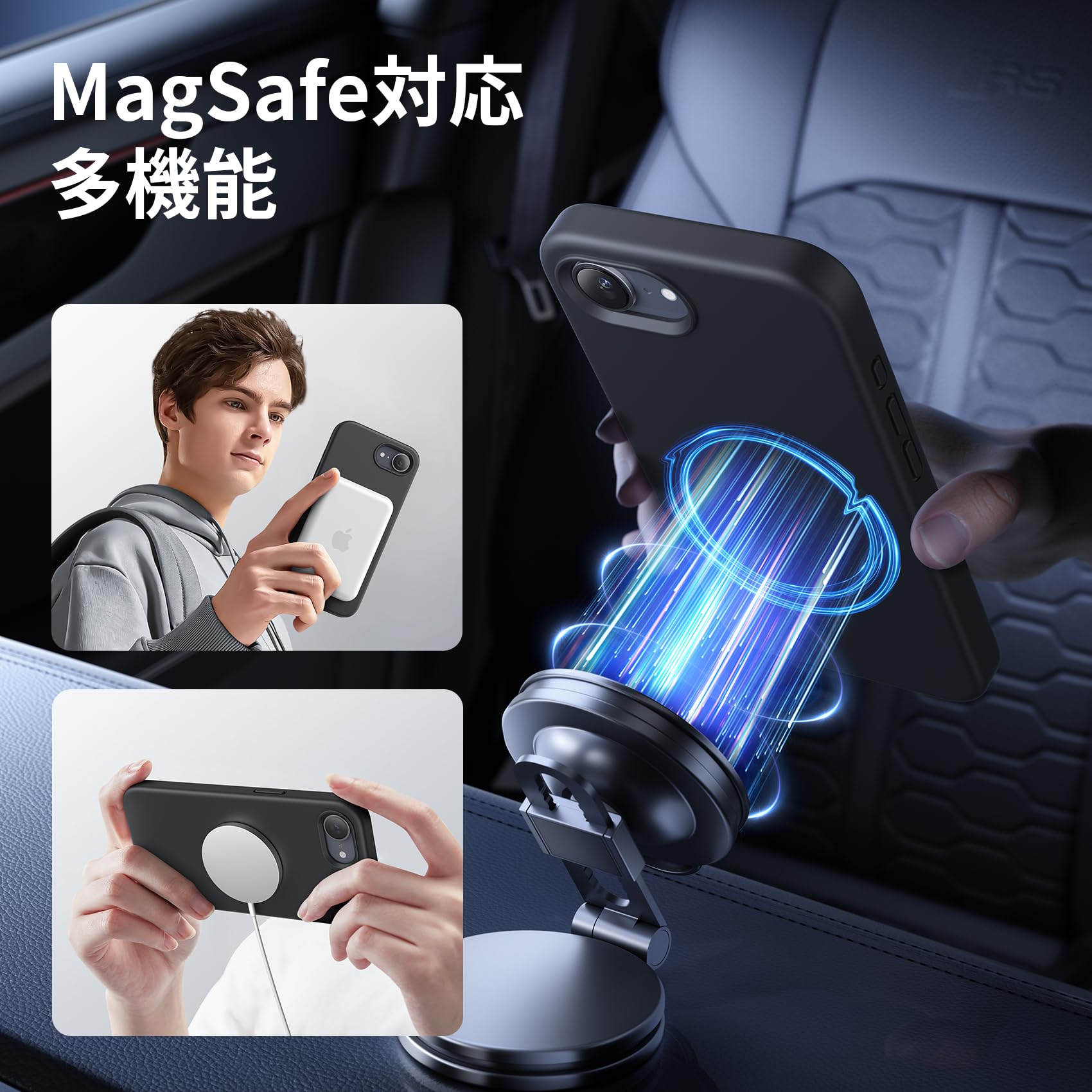 Amazon.co.jp: NIMASO iPhone 17e/iPhone 16e 用 ケース MagSafe対応 