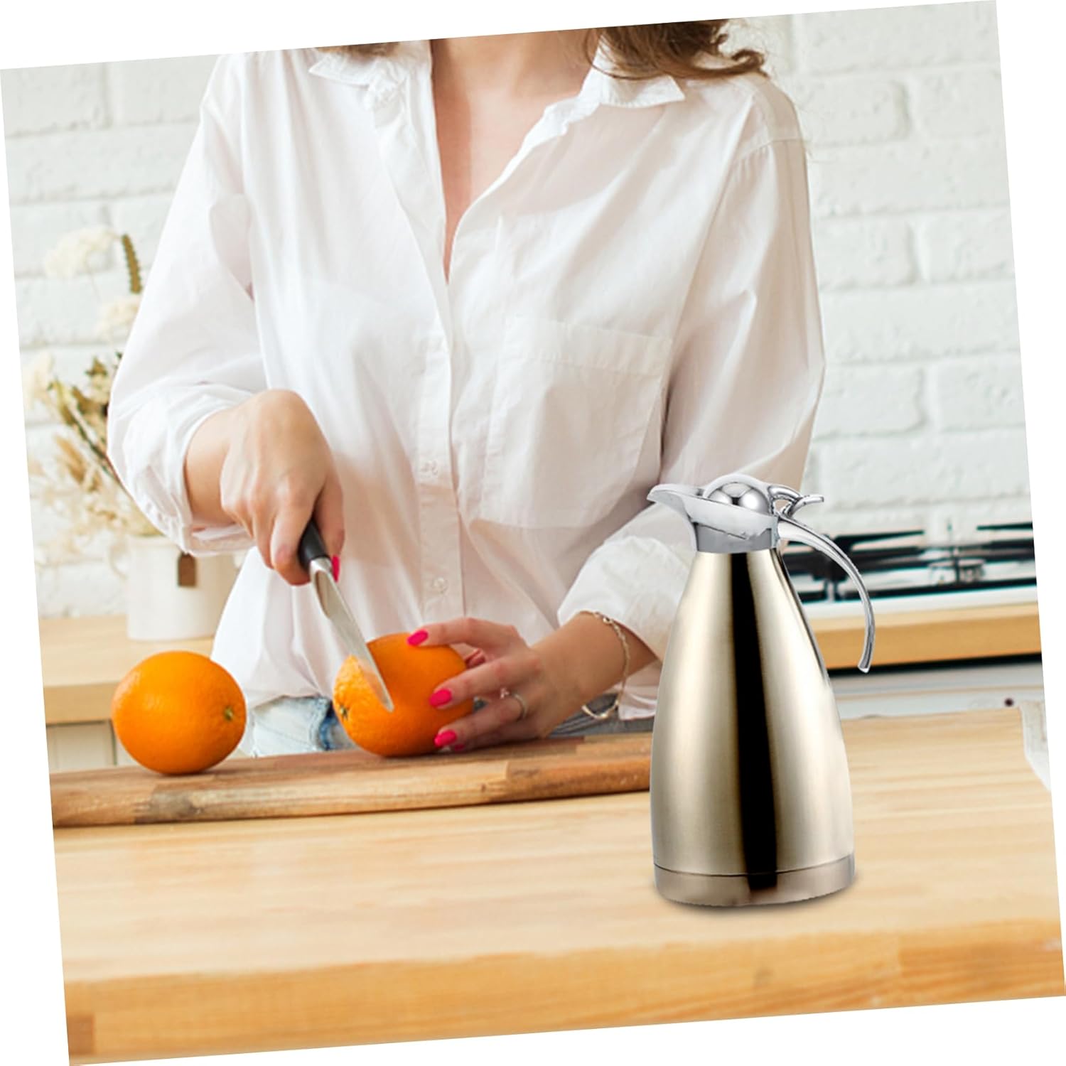 Luxshiny 3 Pcs Tea Kettle Handle Accessories Kettle Replacement Handle Lightweight Sturdy Silver Finish