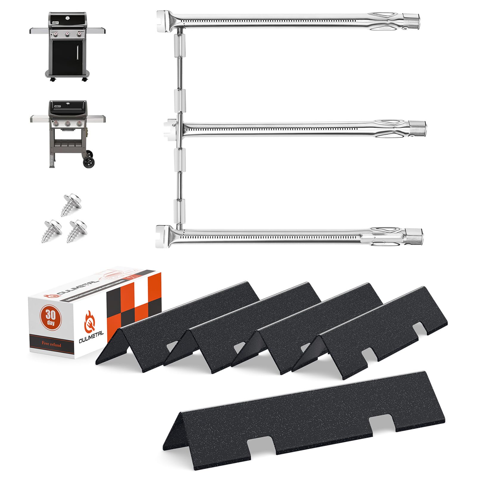 Amazon.com : Spirit Grill Replacement Parts 69787 Burner 7636