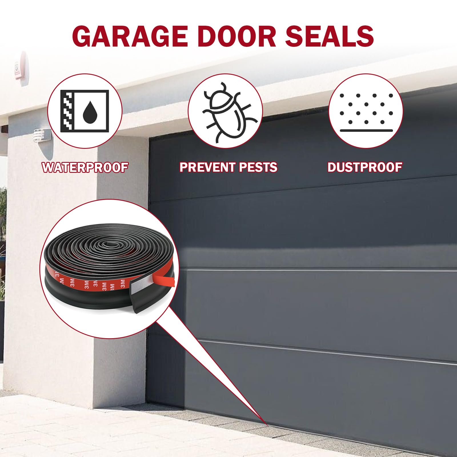 Bodemrubber voor garagedeuren | IDD-Parts onderdelen voor overheaddeuren en docking systemen
