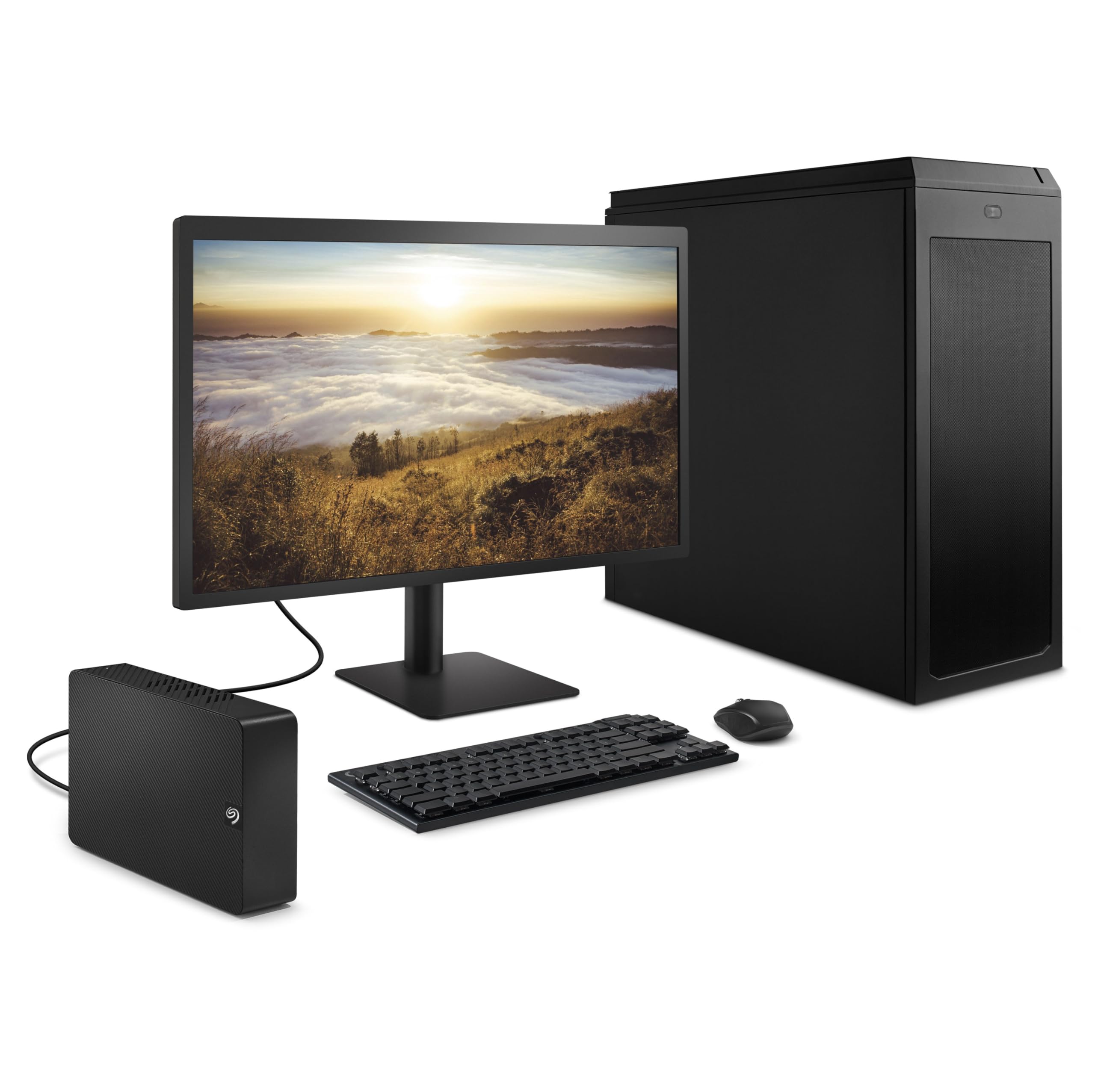Seagate Expansion Desktop 22TB, Hard disk esterno, 3.5", PC & PC Portatili, USB 3.0, Data Rescue Service (STKP22000400)