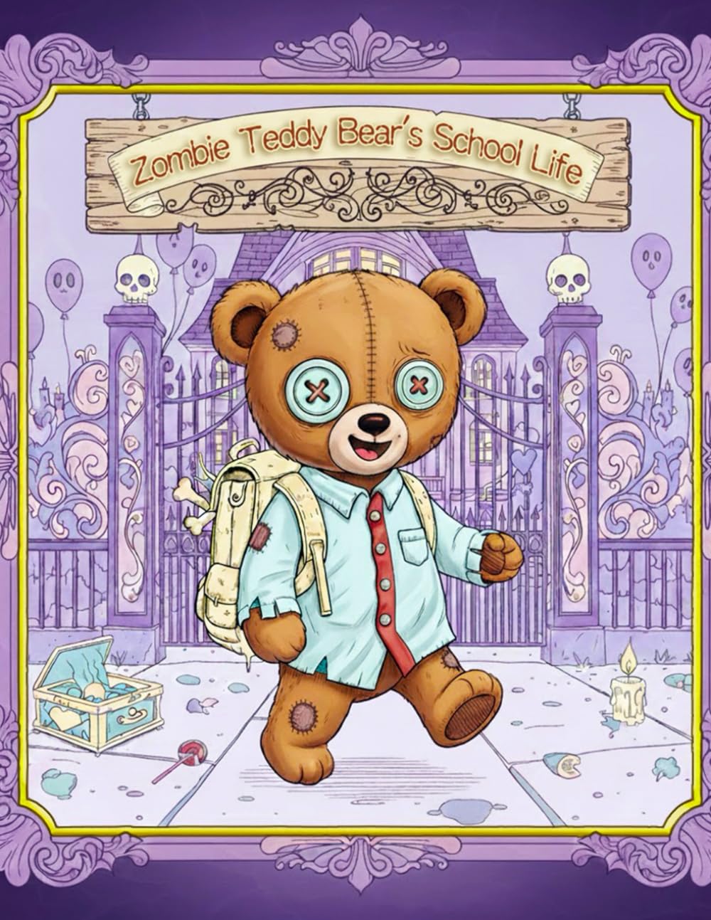 Zombie Teddy Bear's School Life: A Cute and Creepy Year of Innocent Chaos