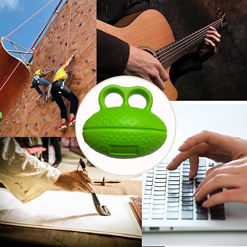 Miniatura 6 de 2 unidades de bola de dedo ejercitador de bola de agarre suave de poliuretano para ejercitador, fortalecedor y bolas de estrés para adultos, pelota