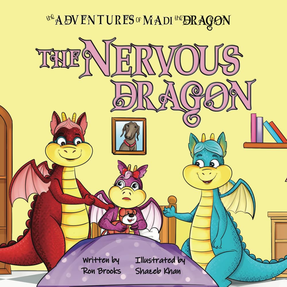 The Nervous Dragon: A Story of New Schools, Big Changes, and Finding Friends (The Adventures of Dewey the Dragon)