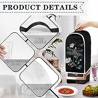 Vista 58 de doginthehole Hummingbird Blender Covers for Kitchen, Washable Appliance Covers Anti Fingerprint Stain Resistant Polyester Blender Dust Cover