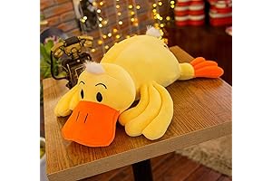 Hugging Yellow Duck Pillow Pet