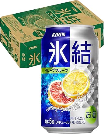 【チューハイ】キリン 氷結 グレープフルーツ 350ml×24本