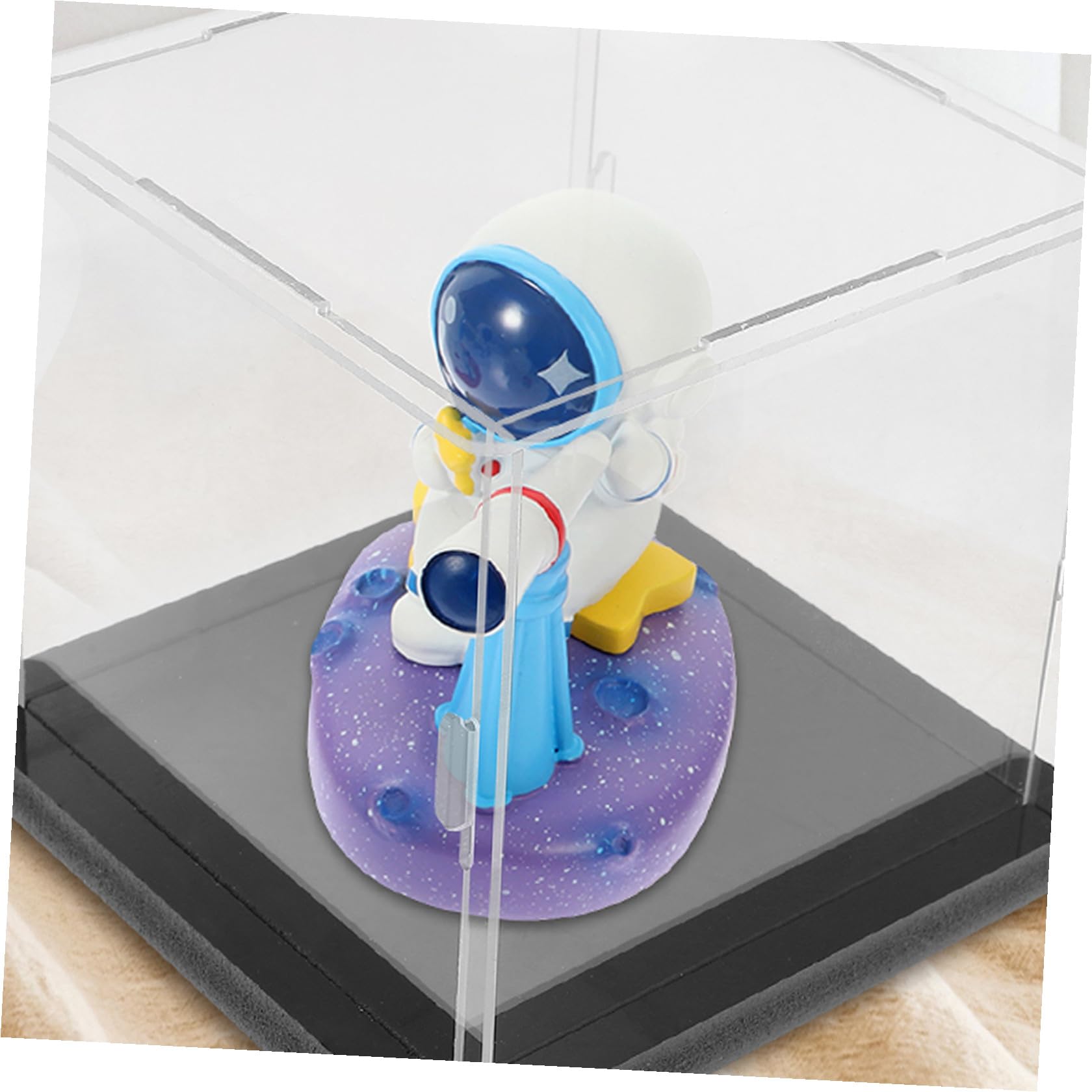 Alipis 4pezzi Scatola Espositiva Trasparente Scatole per Collezioni Espositive Custodia per Modellini e Statuette per Esposizione di Piccoli Beni e Giocattoli