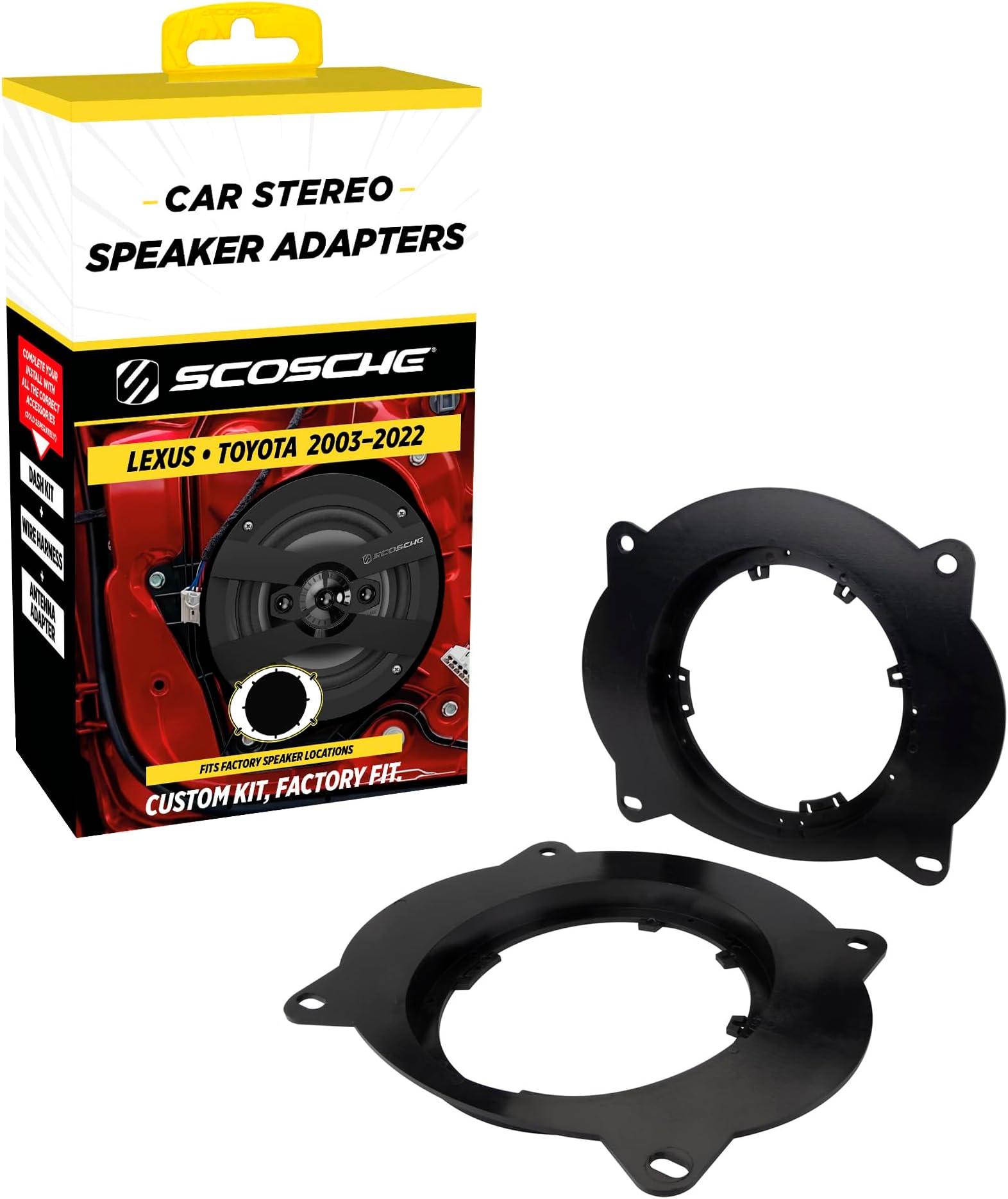 Scosche SAT69 4-Runner Speaker Adapter for 2003 Toyota by Scosche