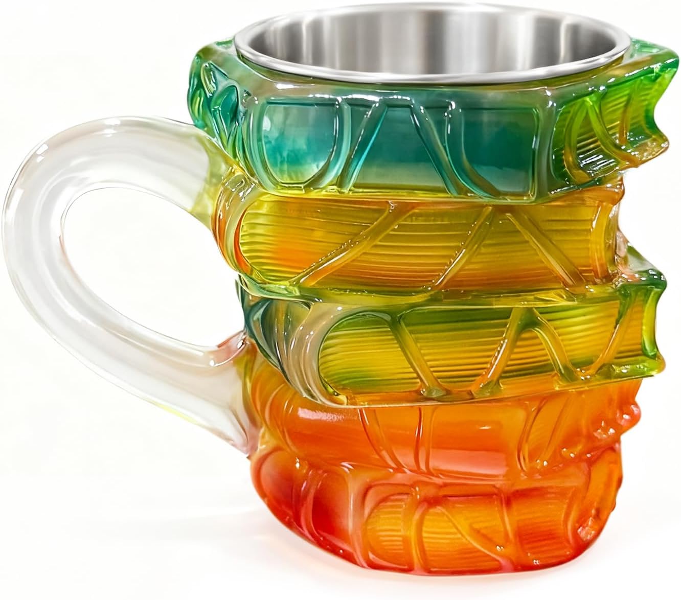 Painted Book Mug 3D Novelty Coffee Mugs Bookhaven 5.1 Oz for Book Lovers, Readers, Writers - Unique Gift