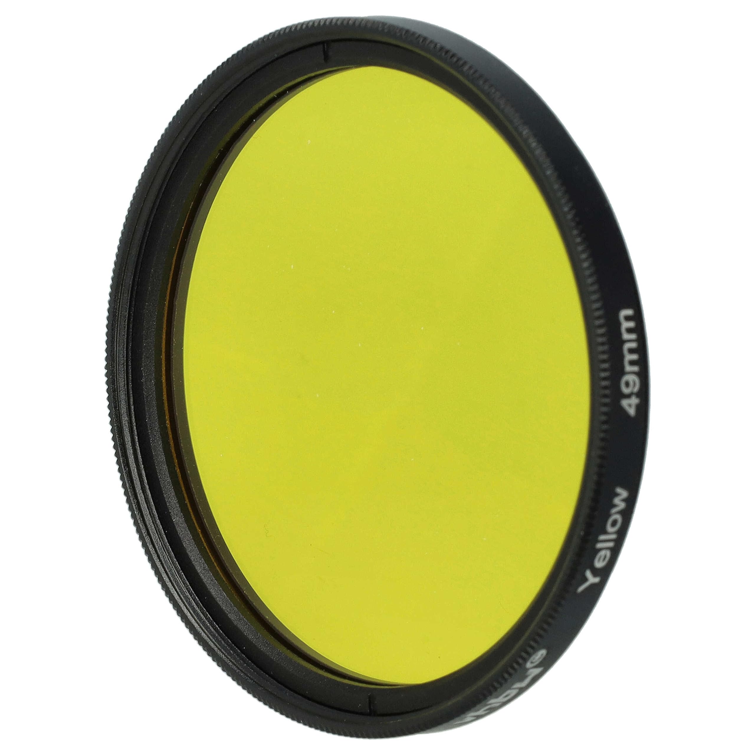 vhbw Uniwersalny filtr kolorów do obiektywów z gwintem 49mm - Żółty filtr