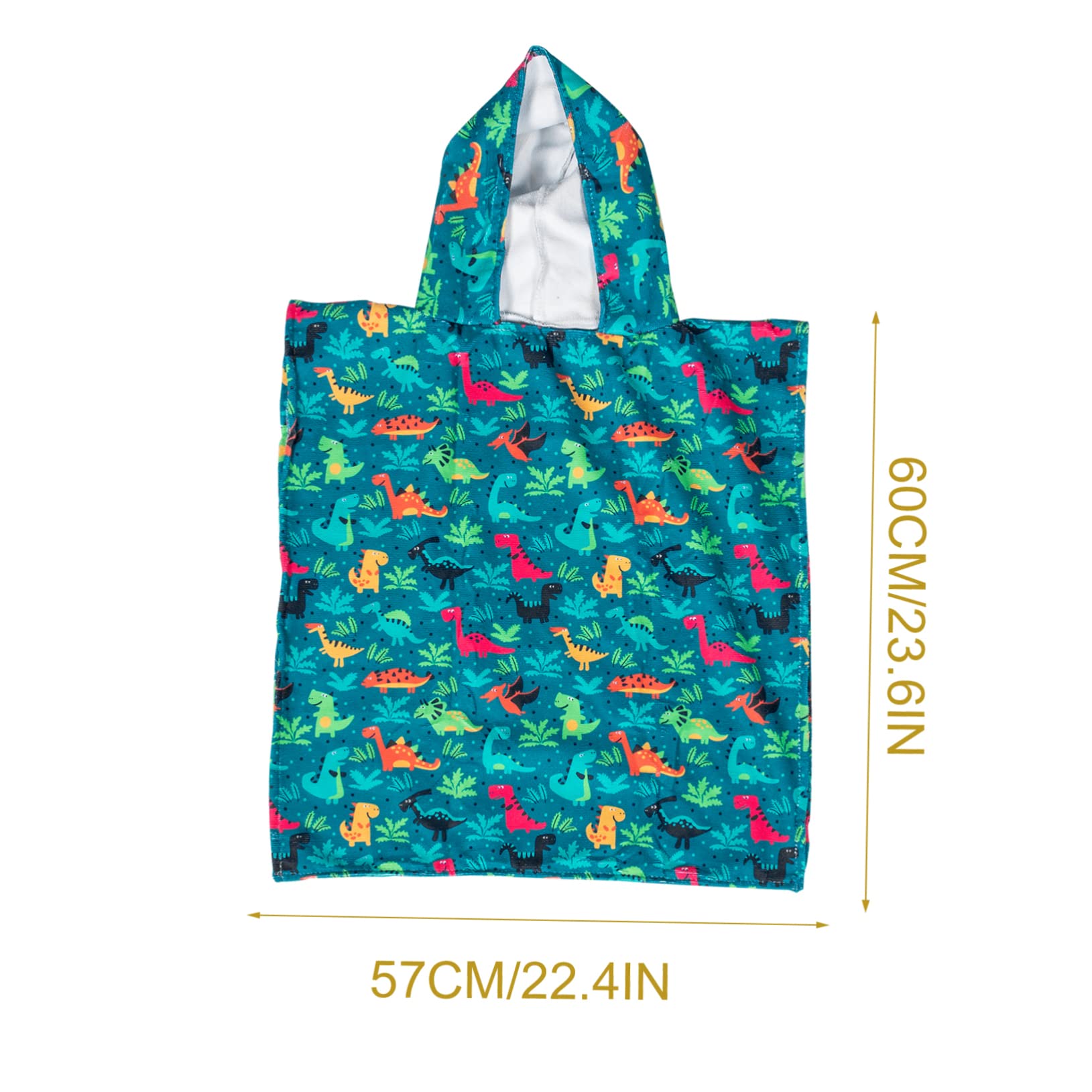 Cabilock 4 Stücke Saugfähigen Handtuch Für Strand Kleinkind Bademantel Mit Kapuze Handtuch Cartoon Design