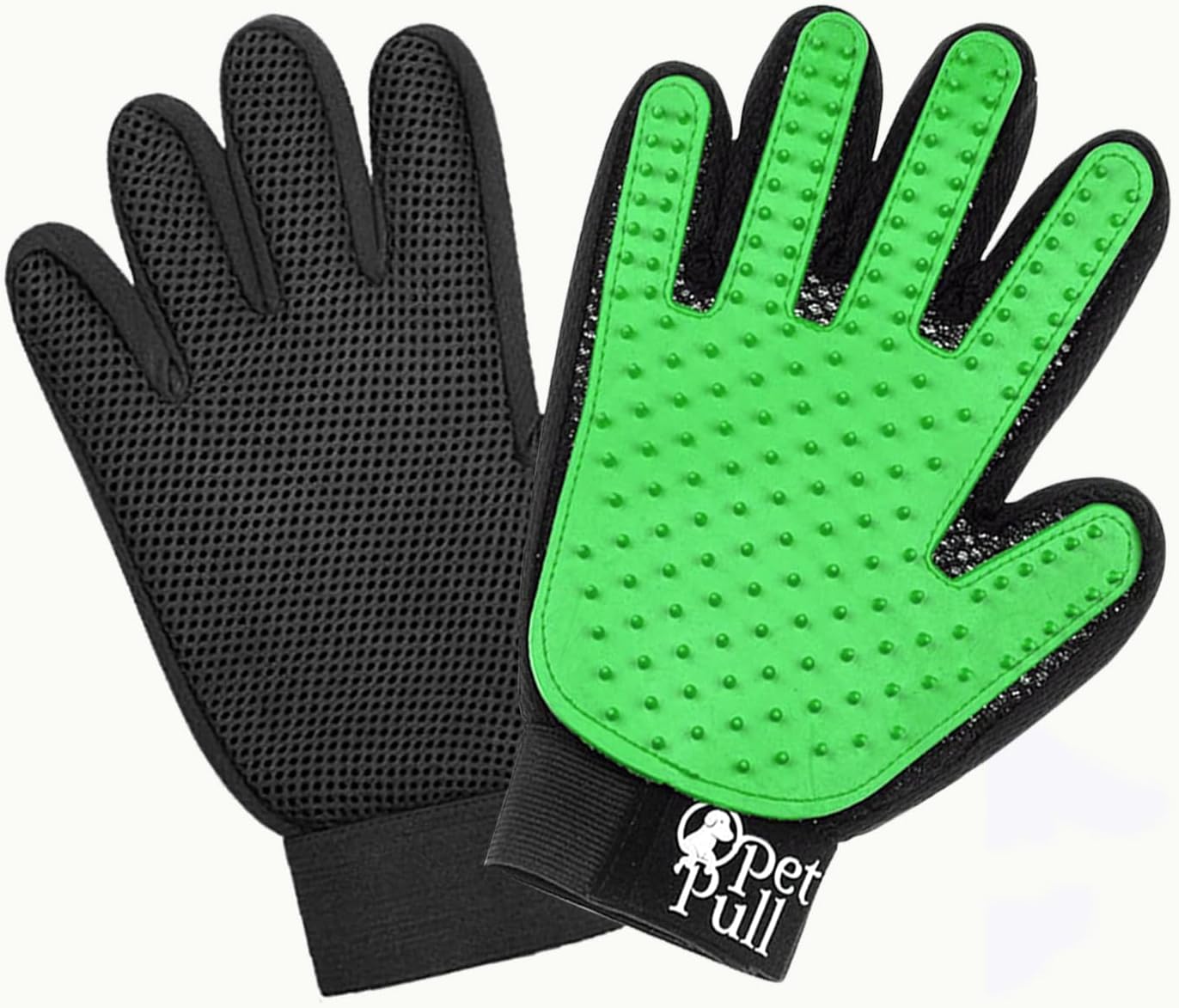 Tierhaarentferner Handschuh 2 Stück - Doppelseitiger Fellmagnet Für Hunde & Katzen