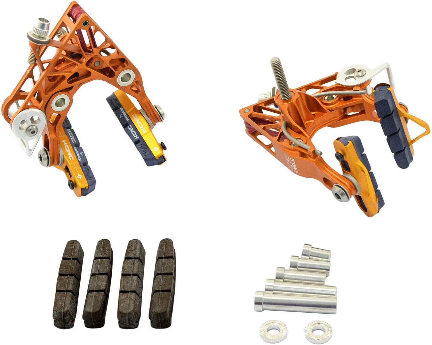 KCNC CB3 Road Angle Brake Set (Front + Rear), Gold, CB3-G, SK2291