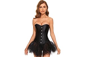 Lace-up Bustier Corset: Get Spooky Chic This Halloween