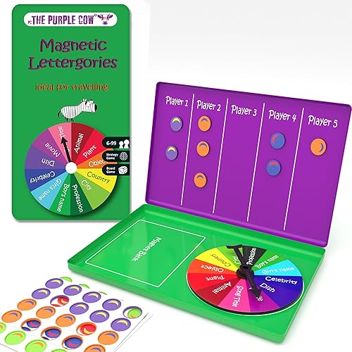 Miniatura 9 de The Purple Cow- Juego de viaje magnético Droodle a Droodle Ideal para viajes y para llevar Prepárense dibujen ríanse Perfecto para actividades de