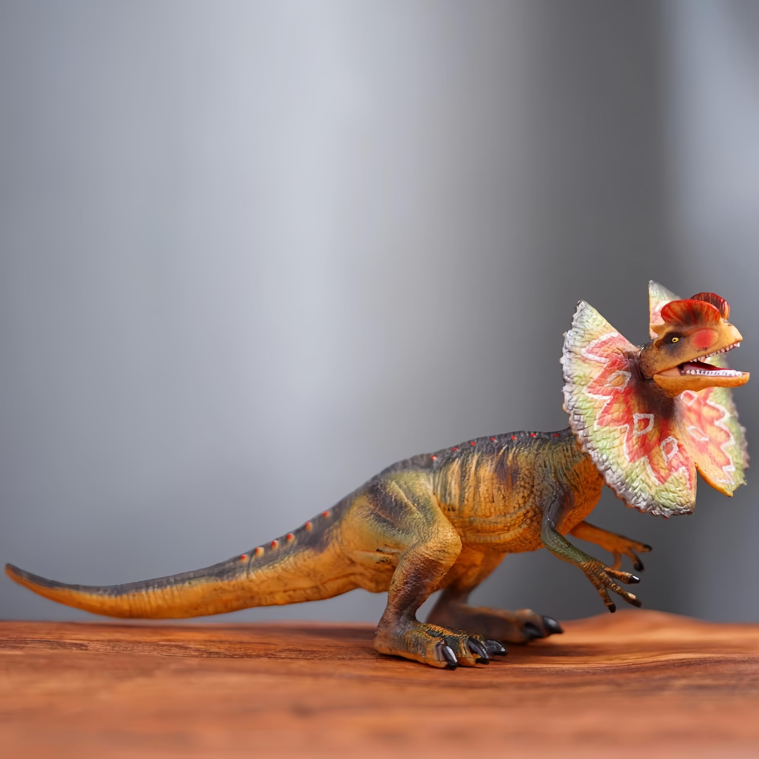 Gemini&Genius Dilophosaurus Action Figure - Dinosaur Toy -4