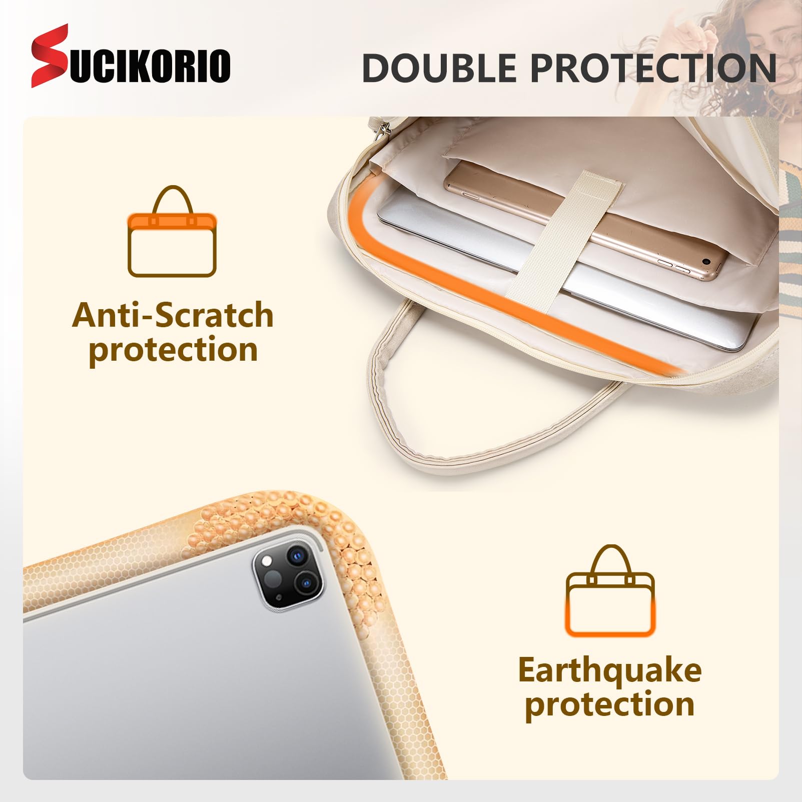 Maletin Ordenador Portatil Mujer 14 Pulgadas, Cuero Impermeable Bolso Portatil Mujer Bolso Trabajo Portadocumentos Grande Maletin Profesora para Universidad, Viajes, Trabajo, Negocios