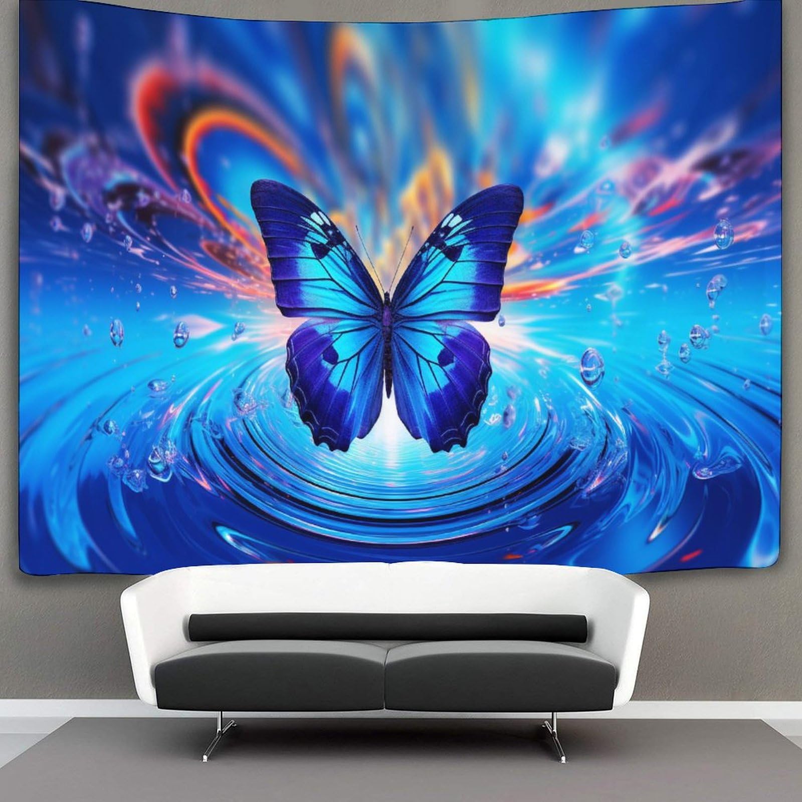 kaiyun Butterfly Tapestry, Wall Hanging,Wall Art for Bedroom Aesthetic Home Decoration for Living Roombedroom 180cmx230cm