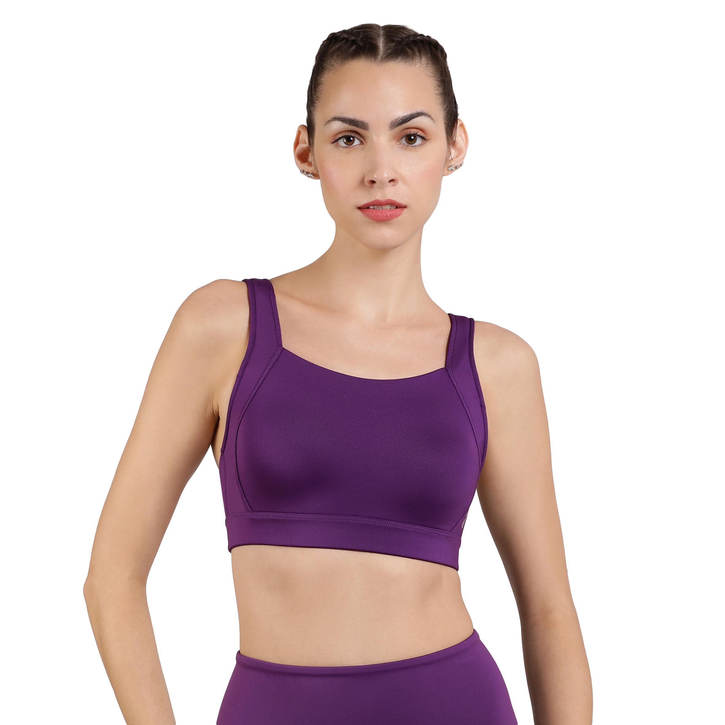 amante Padded Non-Wired Full Coverage High Impact Energize Active Sports Bra-picture-33