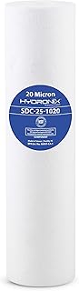Hydronix SDC-25-1020 Whole House RO Reverse Osmosis Sediment Water Filter Cartridge 2.5" x 10" - 20 Micron