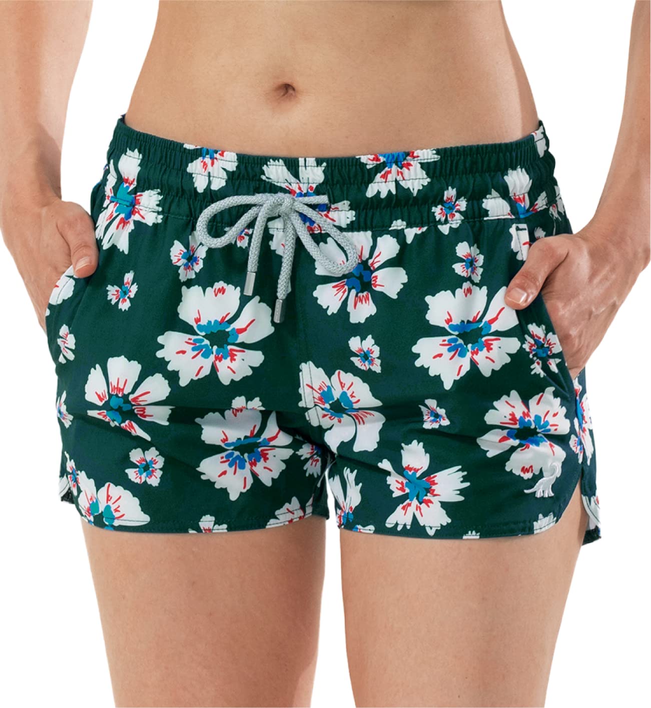 SURF CUZ Women's Board Swim Shorts 4Way Stretch 3.5 '' Quick Dry Beach