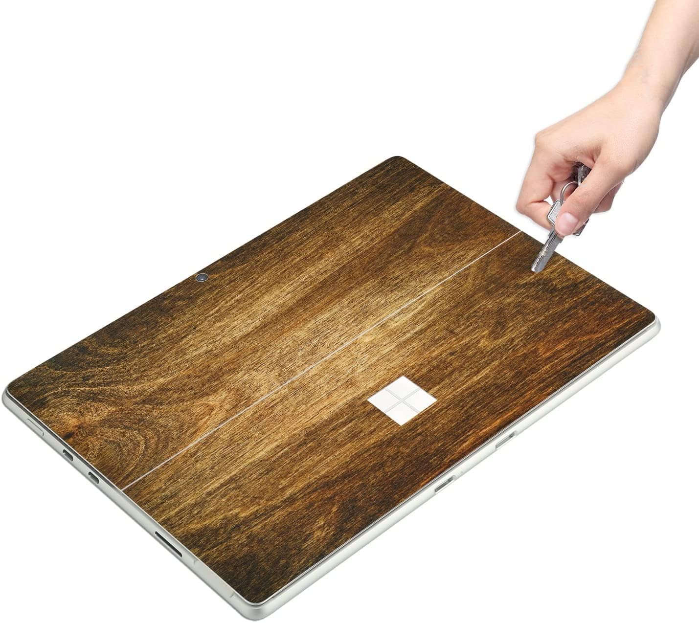 Protective Skin Decal Sticker for 2022-2026 Surface Pro 13" [Wood Texture] image 3