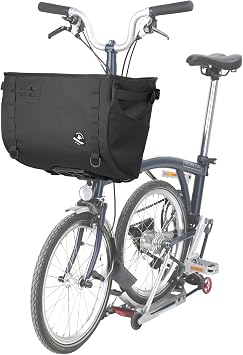 Rhinowalk Folding Bike Front Basket Bags 17L/24L for Brompton and Dahon