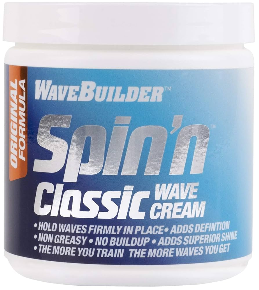 Amazon.com : WAVEBUILDER Spin'n Classic Wave Cream 8 OZ