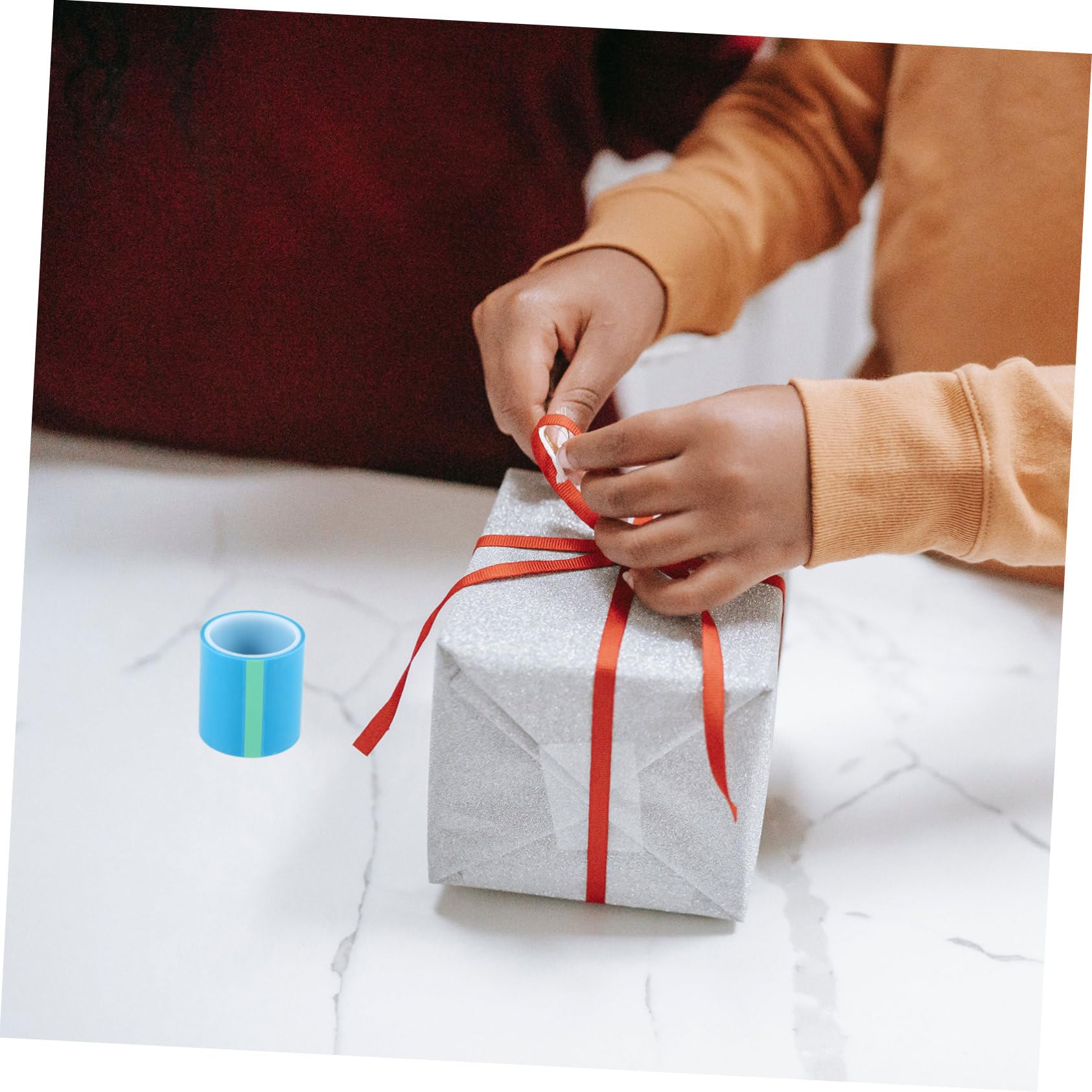Veemoon 2 Rollos de Cinta Adhesiva para Epoxi DIY, Almohadilla Antifugas para Marcos de Metal y Fabricación de Joyas, Adecuado para Manualidades Artesanales y Proyectos de Bricolaje