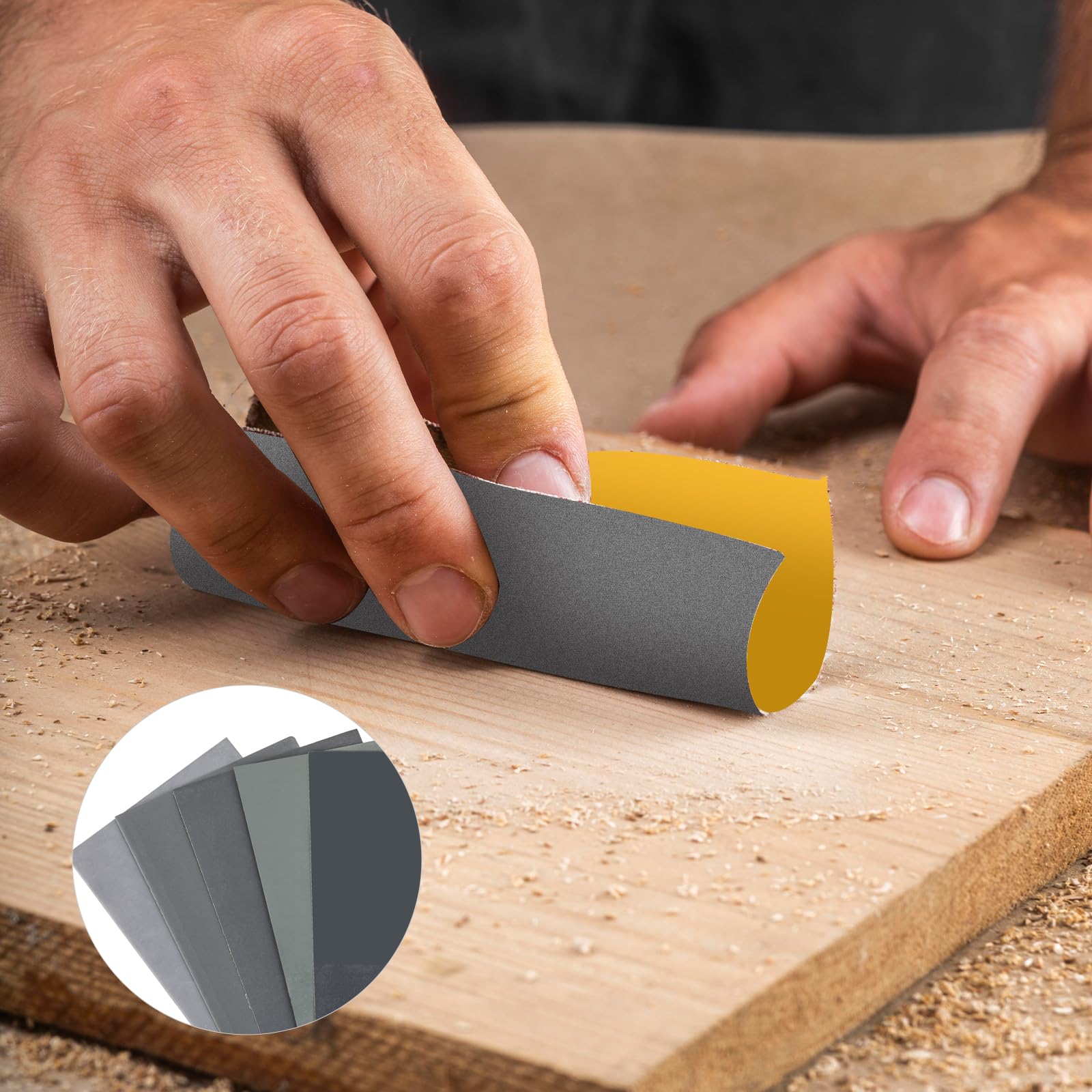 30 Stück Schleifpapier Körnung 1500 – Nass & Trocken, 22,9 X 9,1 Cm, Für Holz, Metall & Auto