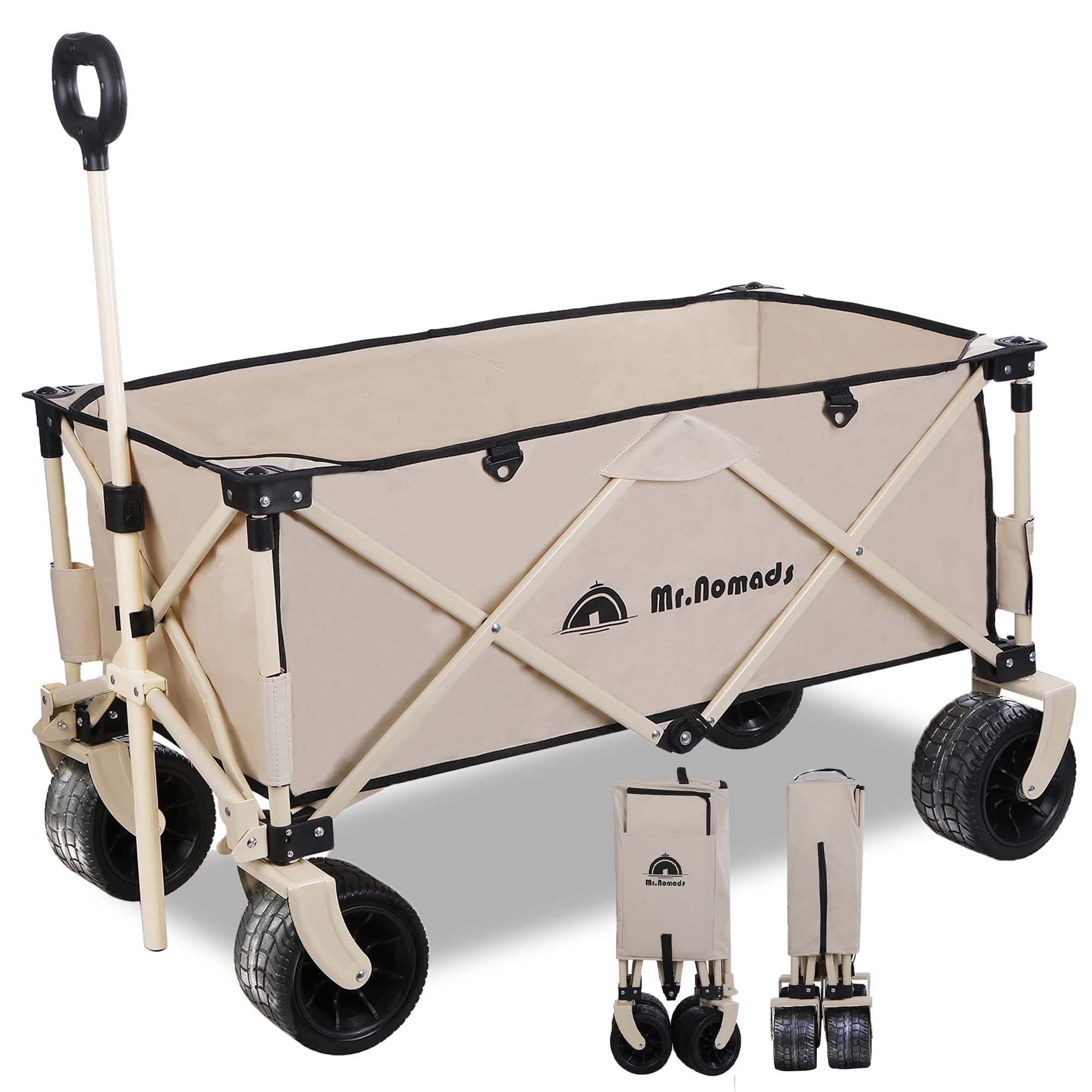 夜空 MR. NOMADS キャリーワゴン 大容量150L 大型タイヤ 耐荷重150kg