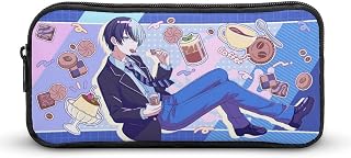 青柳冬弥 ペンケース 文房具 収納 通学 大容量 学生用 シンプル 筆箱 ペン入れ 人気 ふでばこ 便利 男の子 女の子 グッズ ギフト プレゼント かわいい スター 推し キャラ 22*12*5cm