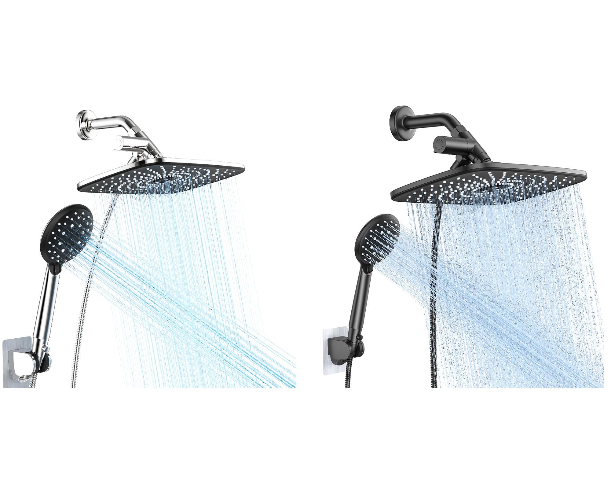 Veken 12 Inch High Pressure Rain Shower Head -Shower Heads