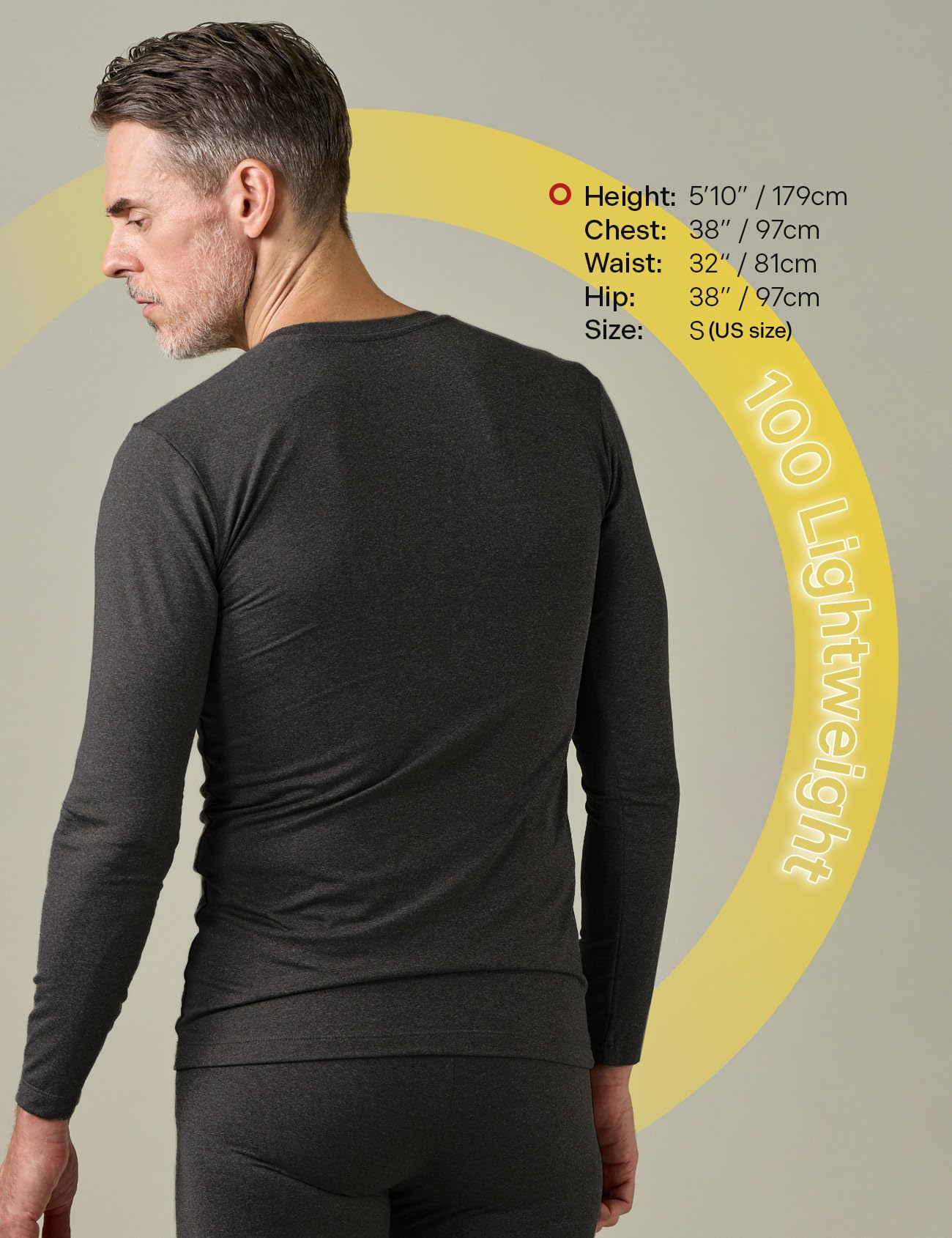 LAPASA Pacco da 2 o 1 Maglia Termica Peso Uomo Maniche Lunghe Canottiera Strato Base - Invernale Sport Allaperto Escursionismo Sci Snowboard M09/M26/M55