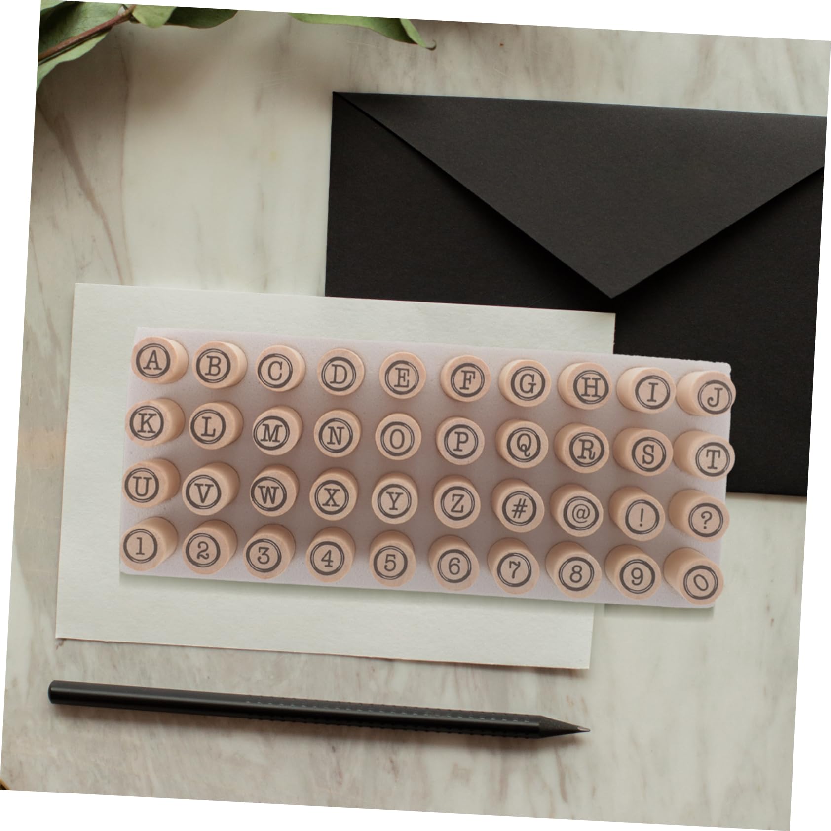 SHINEOFI 5 Set Di Timbri Per Scrapbooking Timbri in Legno Con Alfabeto Kit Di Timbri Multiuso Per Lavori Artigianali